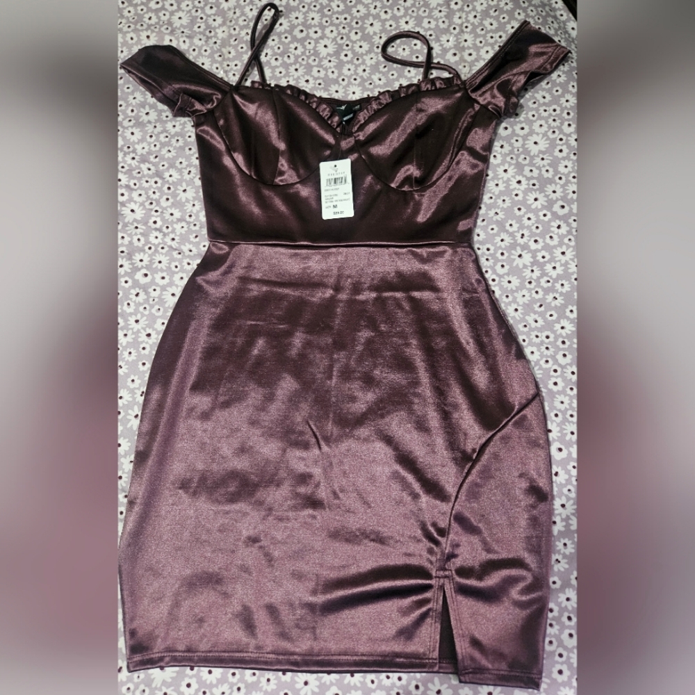 Women's dress in Mauve - Picture 4 of 6